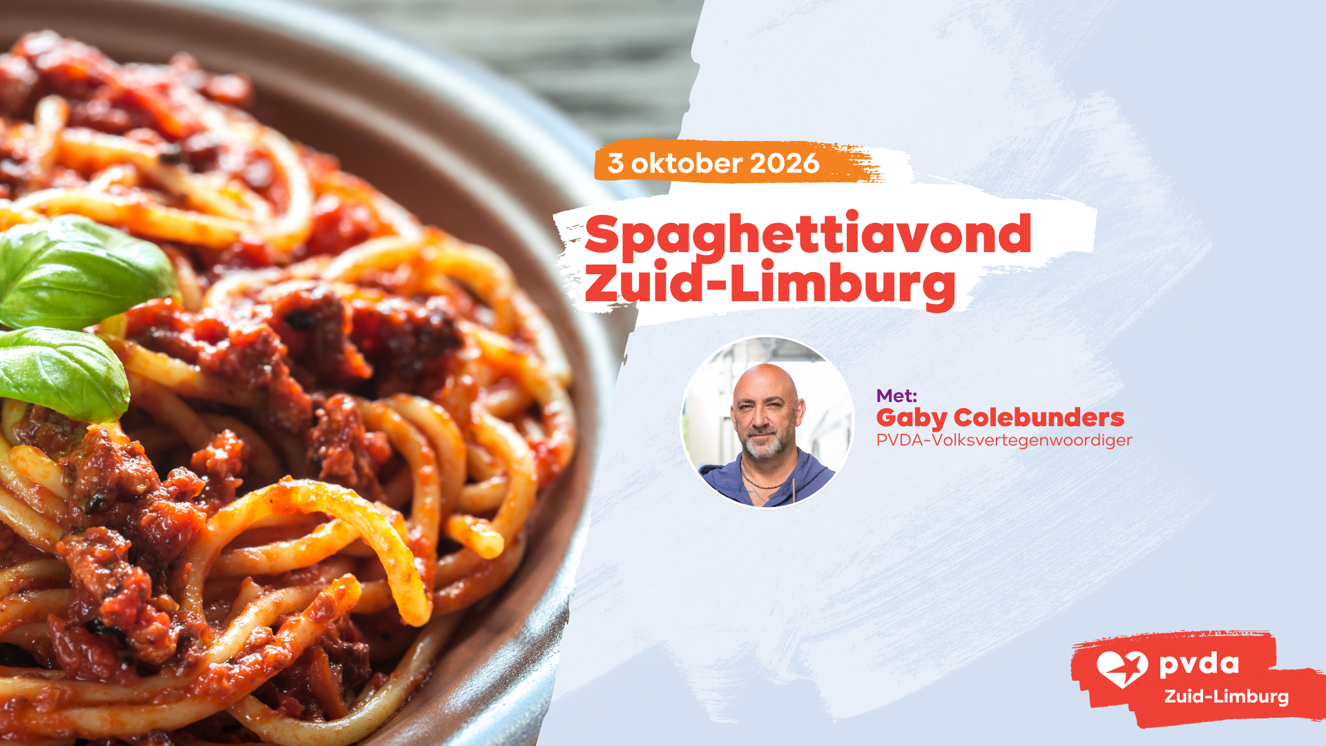 Spaghetti-avond Zuid-Limburg